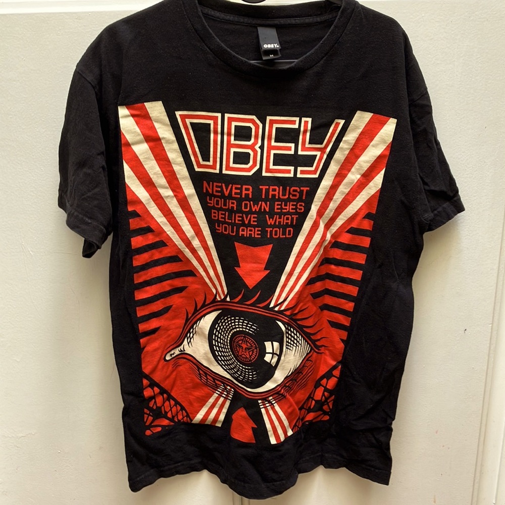 Obey Never Trust Your Own Eyes T-Shirt